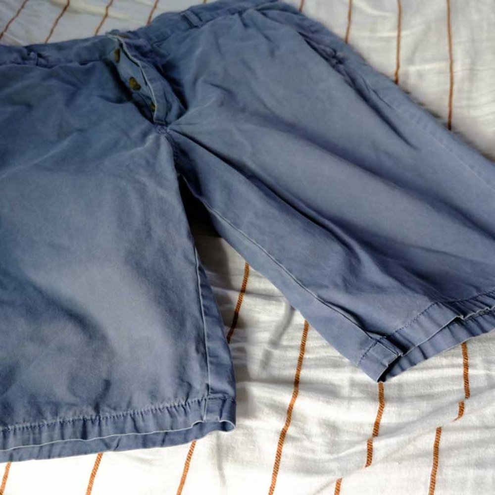2 for $25 - Blue ASOS Chino Flat Front Shorts 34 Waist